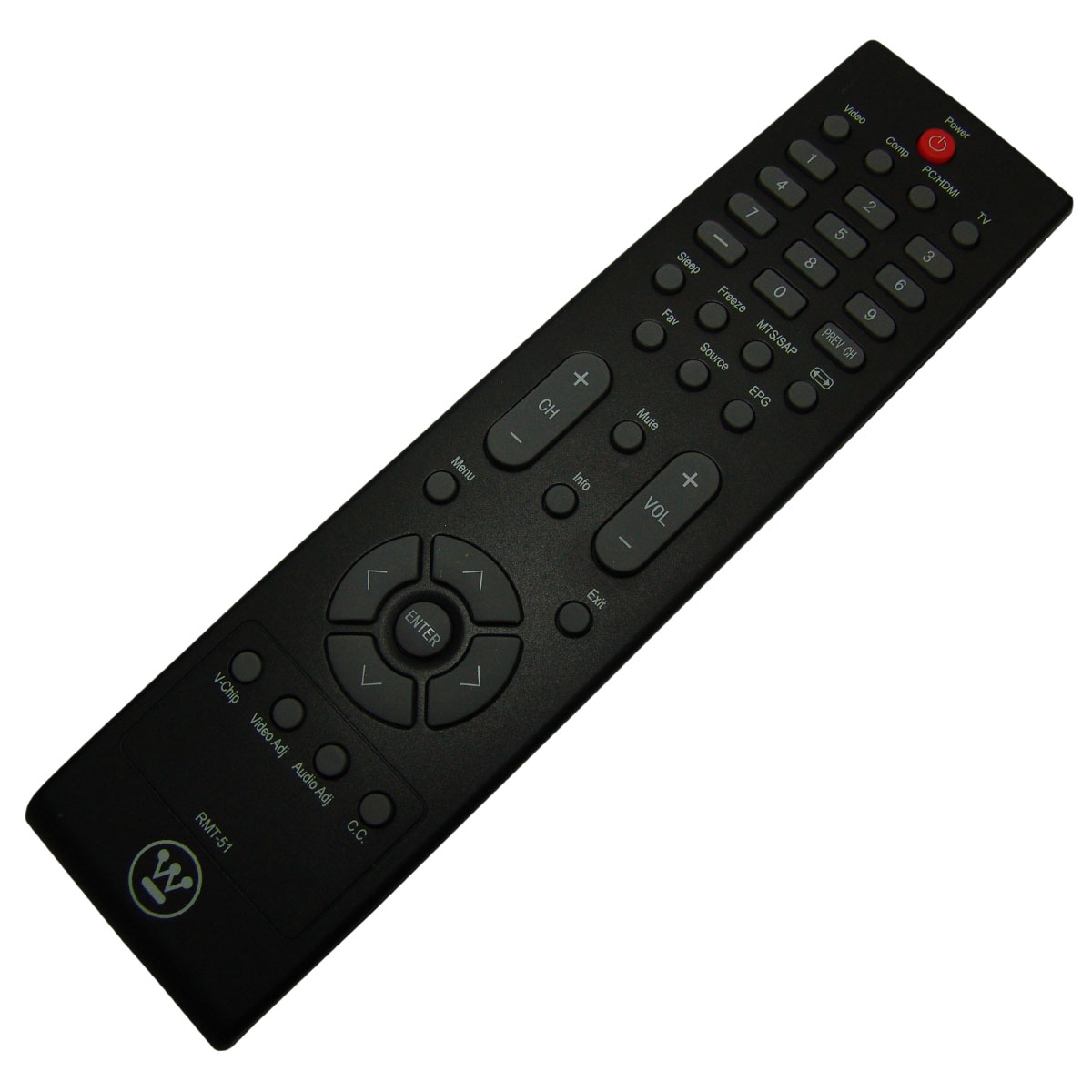 Westinghouse Replacement RMT-51 Remote Control for W2613 Television TV ...