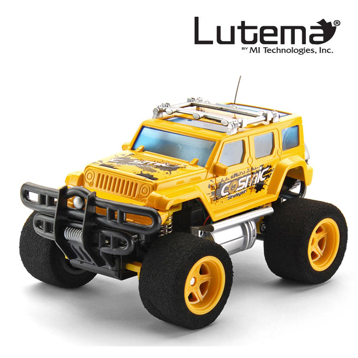 Lutema Cosmic Rocket 4CH Remote Control Truck - Yellow