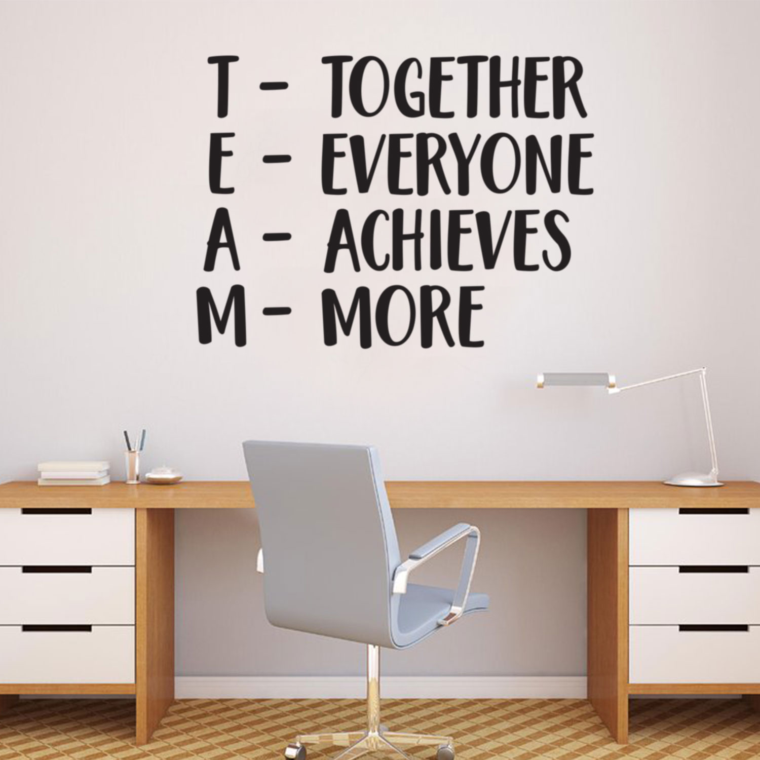 Vinyl Wall Art Decal Together Everyone Achieves More (Team) Quotes 30* x 23* eBay