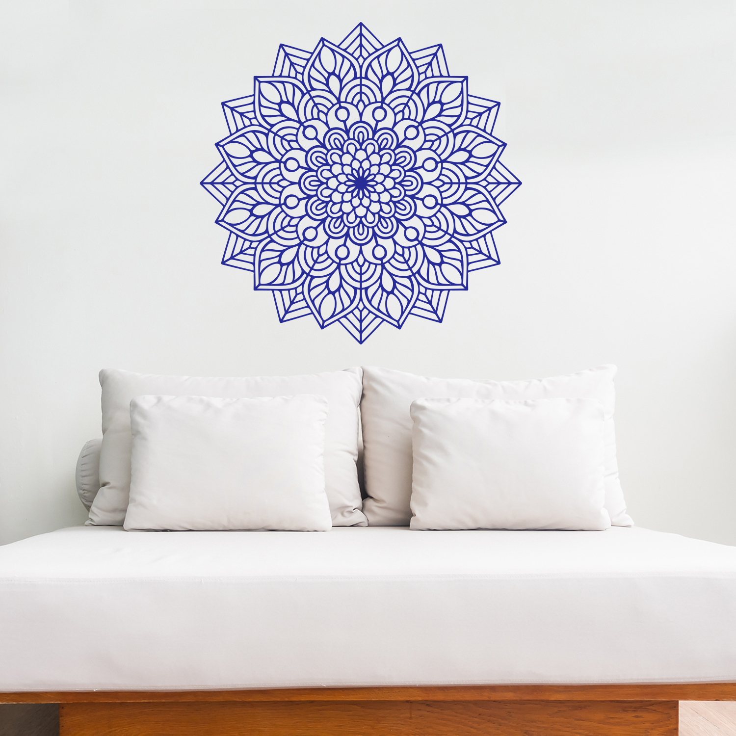  Vinyl  Wall  Art  Decal Mandala  Figure Modern Adhesive 