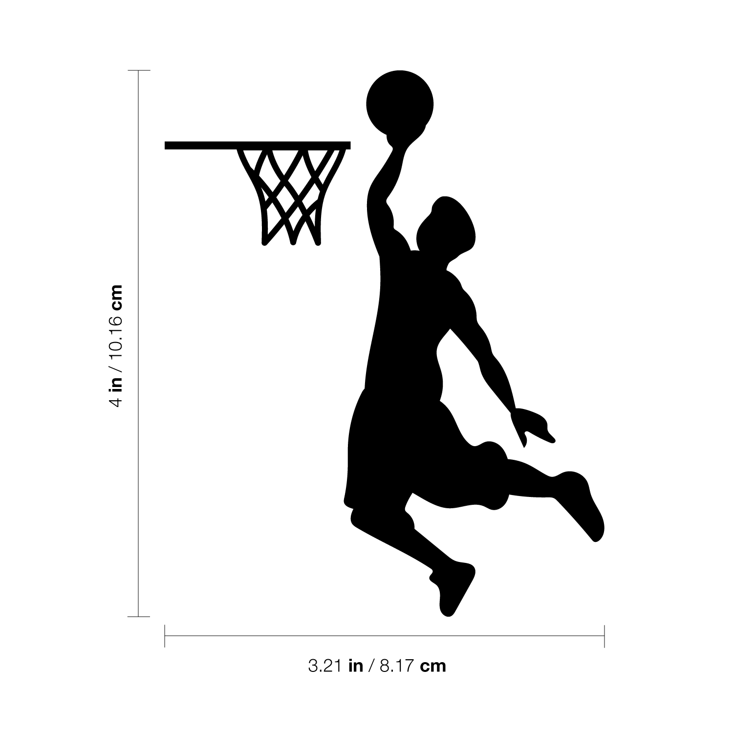 Basketball Player Hoop Dunk | eBay