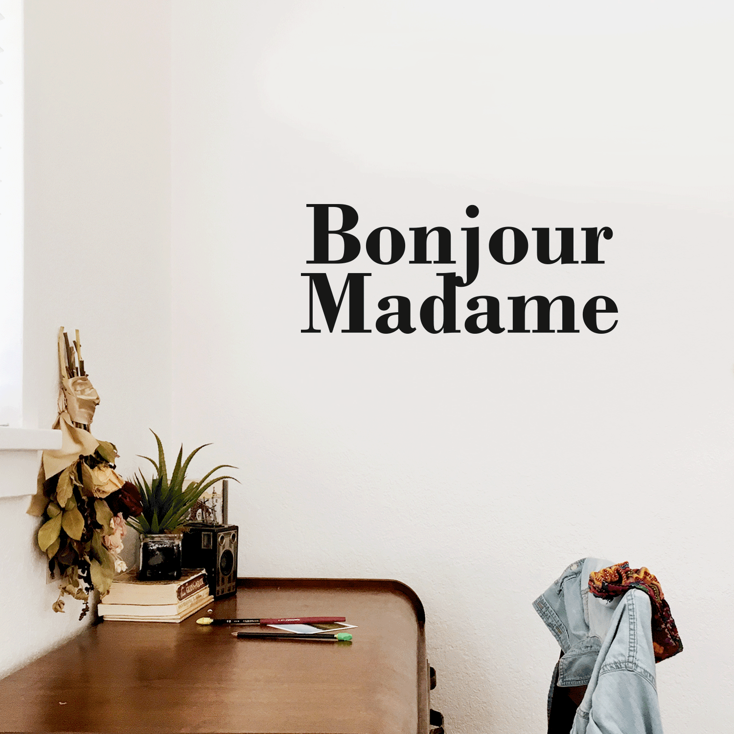 Bonjour madame картинки