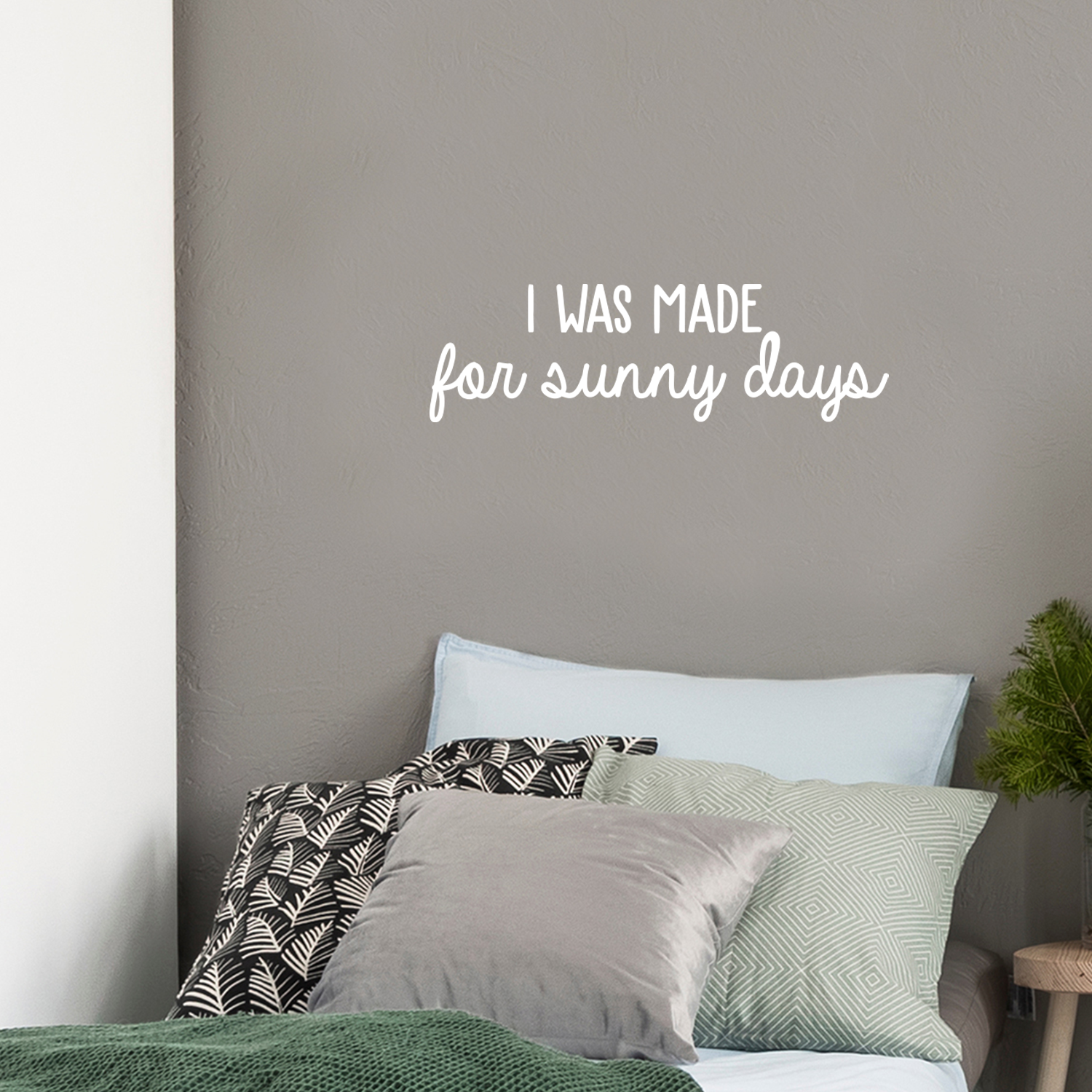 Vinyl Wall Art Decal - I Was Made For - Inspirational Quotes Art 7.