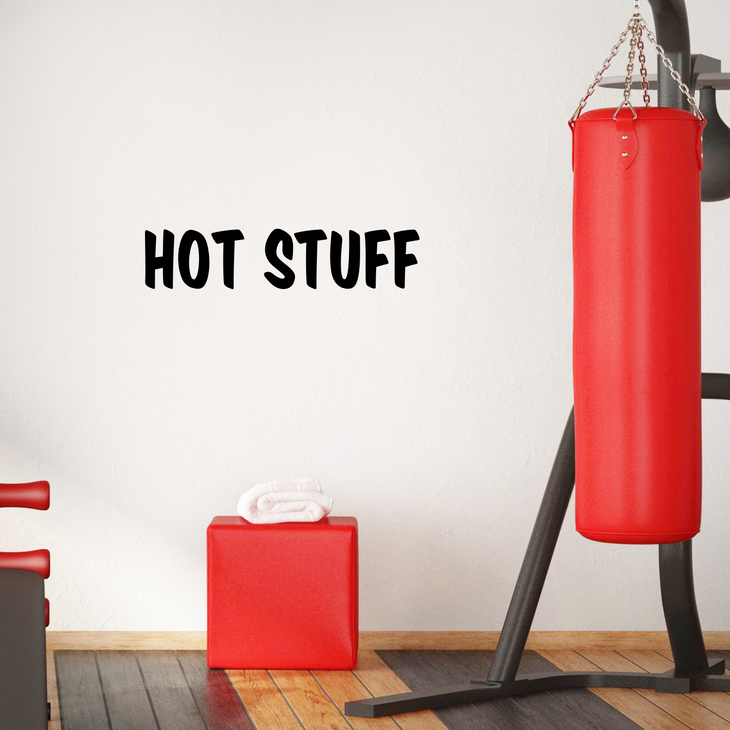 Vinyl Wall Art Decal - Hot Stuff - 5.5