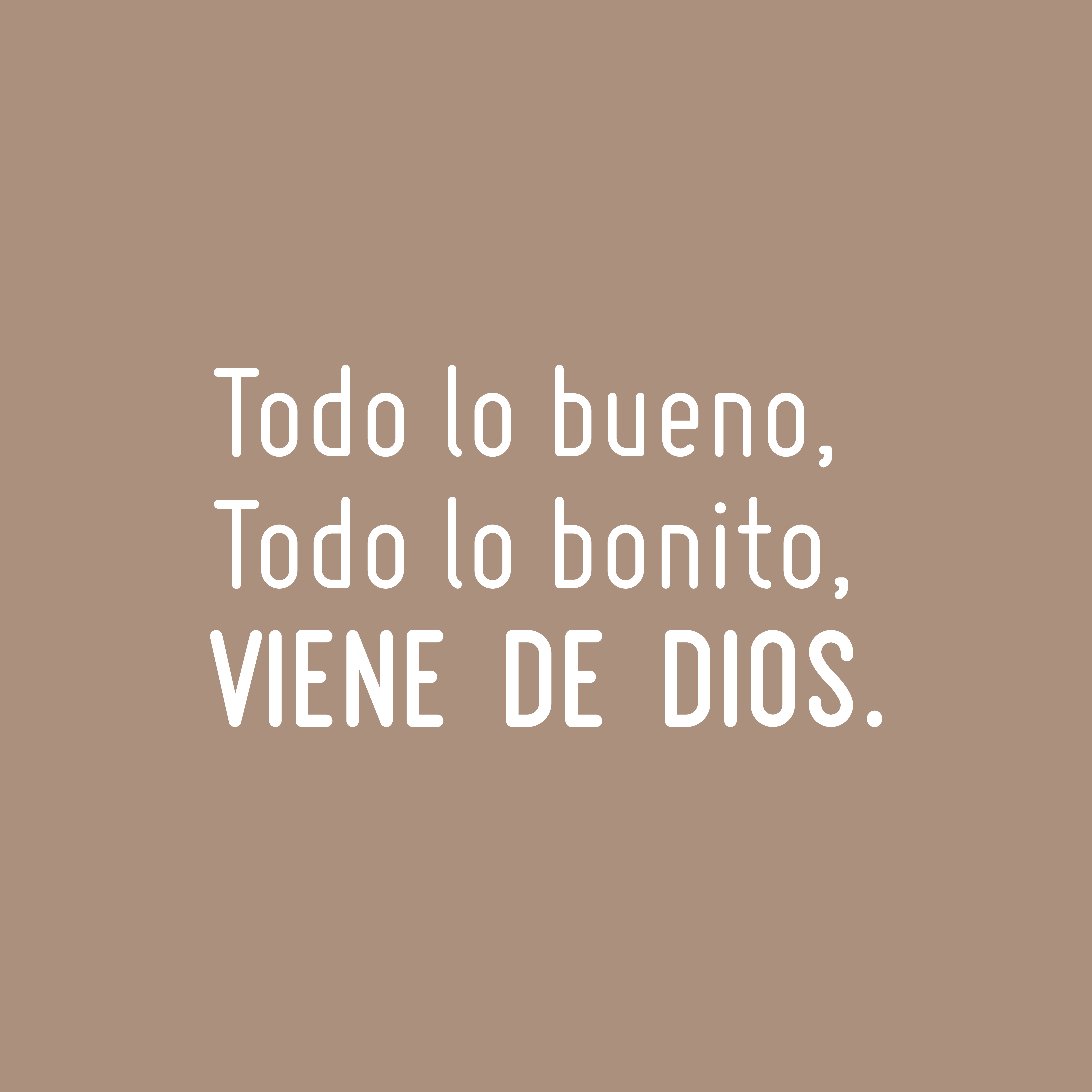 Todo Lo Bueno; Viene De Dios / All That is Good; All That is Beautiful; Comes fr - Bild 3 von 4