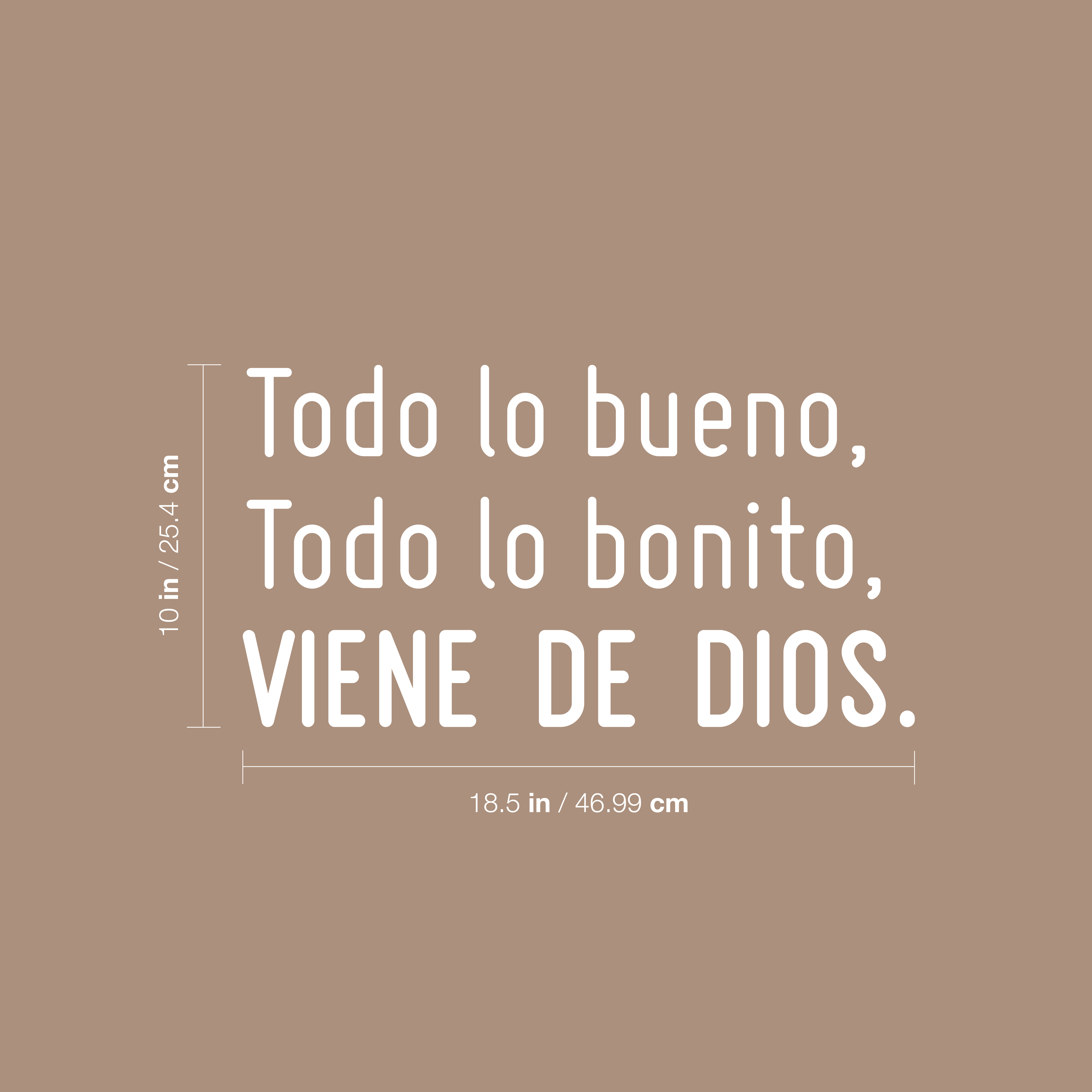 Todo Lo Bueno; Viene De Dios / All That is Good; All That is Beautiful; Comes fr - Bild 4 von 4