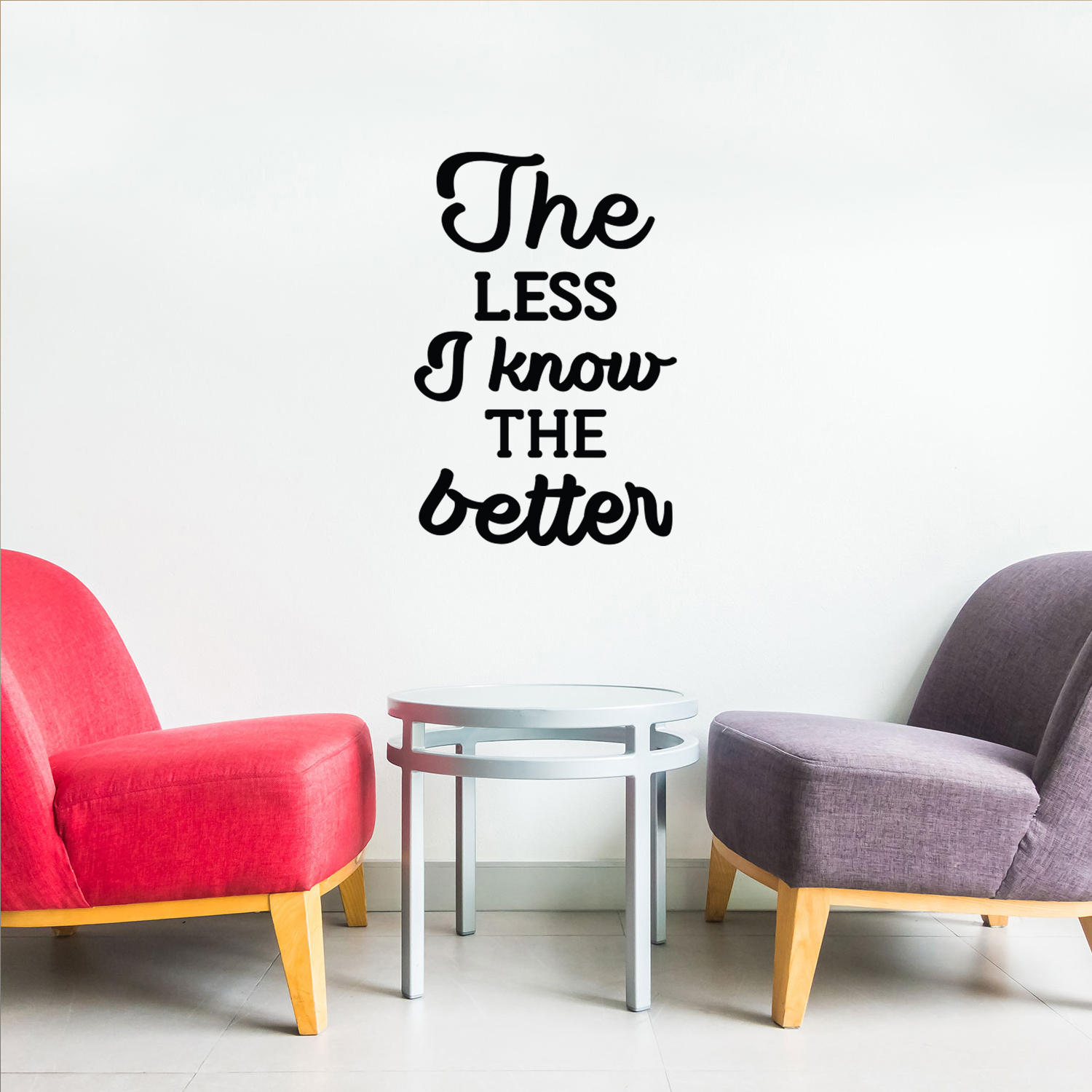 The Less I Know The Better - Black 24