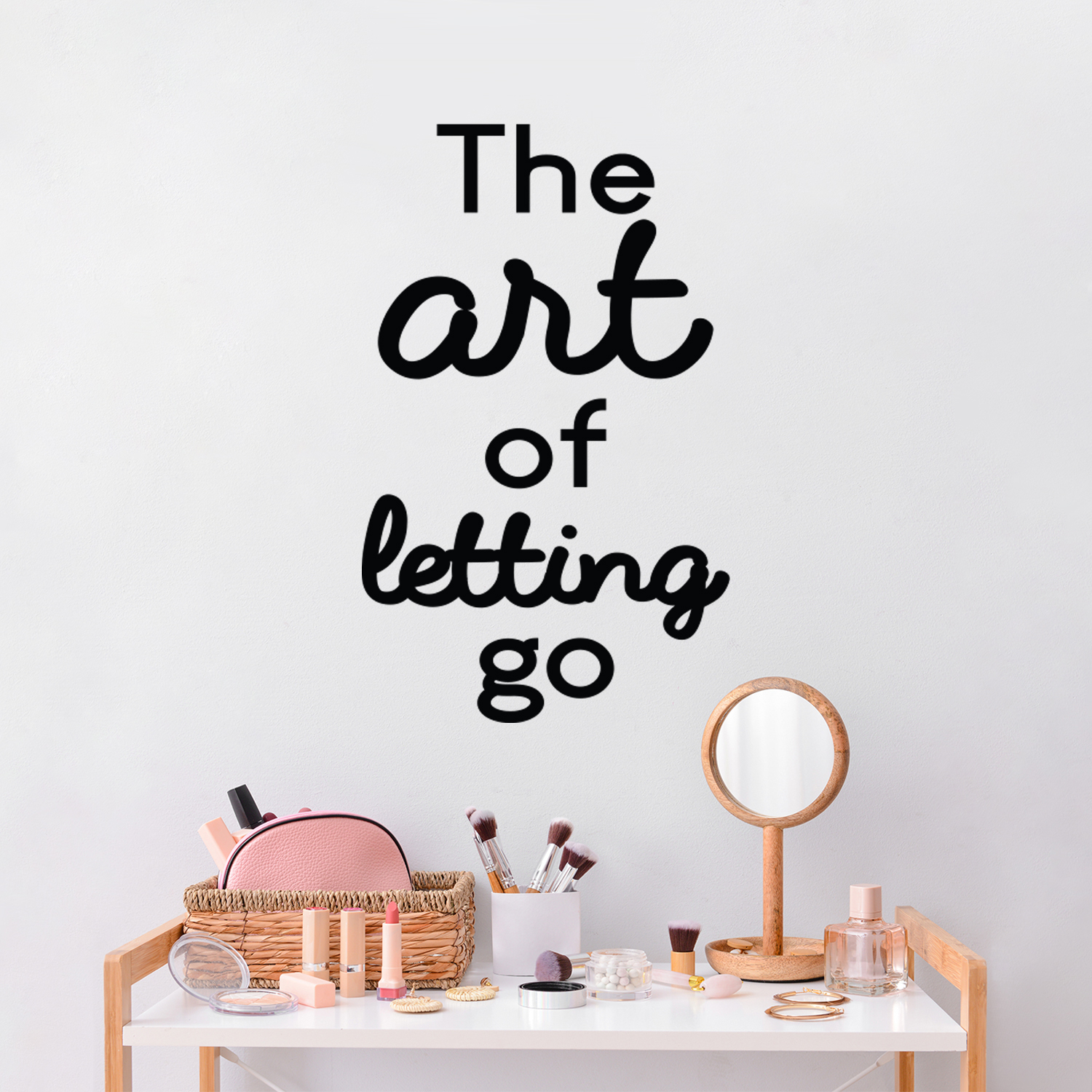 Sticker Let Go The Art of Letting Go - Black 26